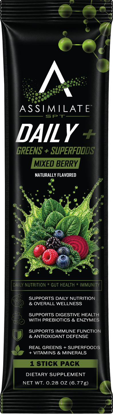 Assimilate SPT Daily+ Mixed Berry stick pack